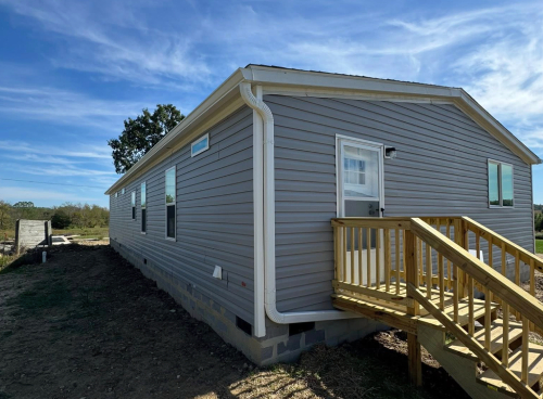 6 inch gutter install