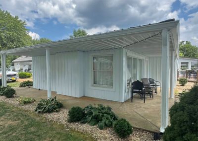 Gutter Installation with outside corner