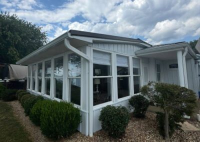 Mobile Home Gutter Installations