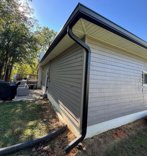 New Gutter Installation