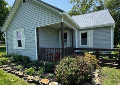 small gutter installation in Ohio